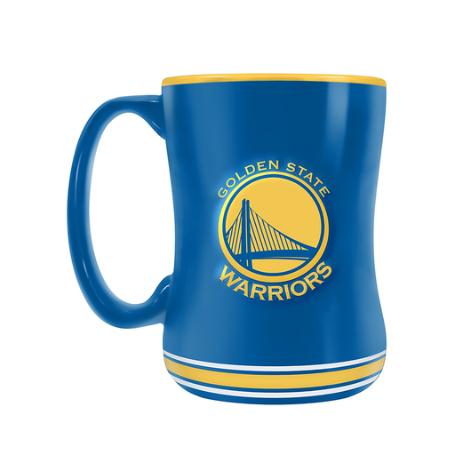 Golden State Warriors Team Crest Sculpted Mug (14 oz)