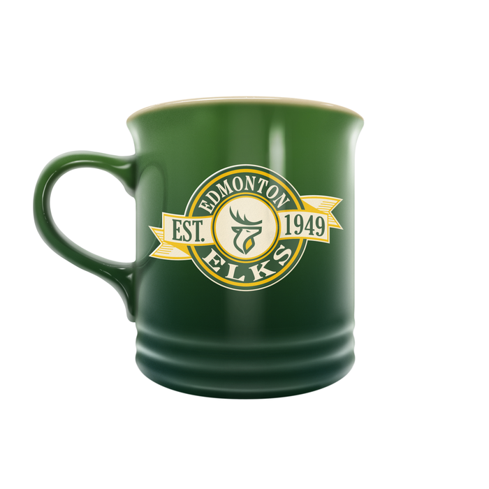 CFL Hamilton Tigercats 14 oz Stoneware Mug Banner Design