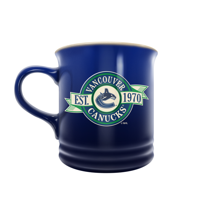 NHL Vancouver Canucks 14 oz Stoneware Mug Banner Design