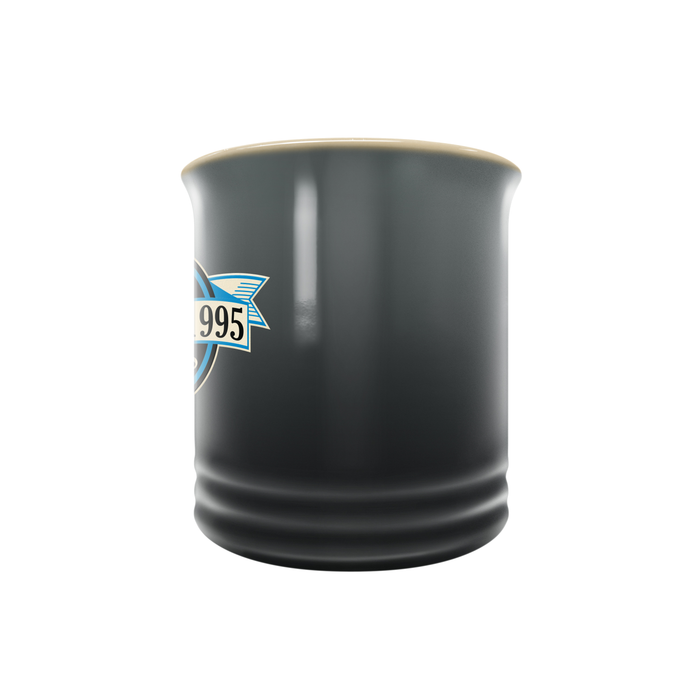 Tasse en grès NFL Carolina Panthers 14 oz avec motif de bannière