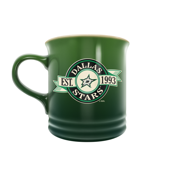 NHL Dallas Stars 14 oz Stoneware Mug Banner Design