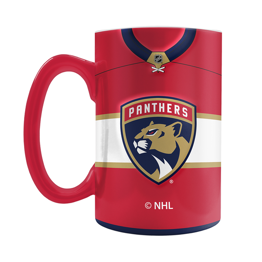 Florida Panthers Jersey Style Sculpted Mug (20 oz)