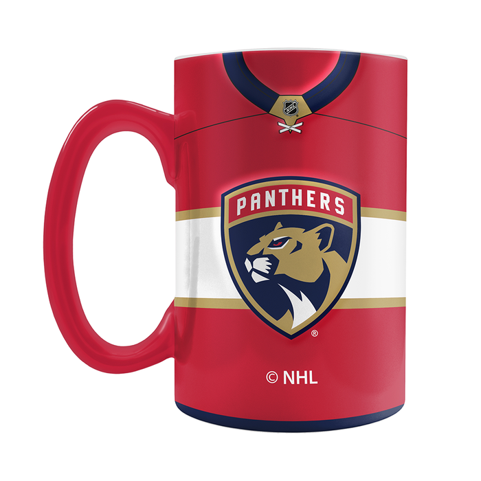 Florida Panthers Jersey Style Sculpted Mug (20 oz)
