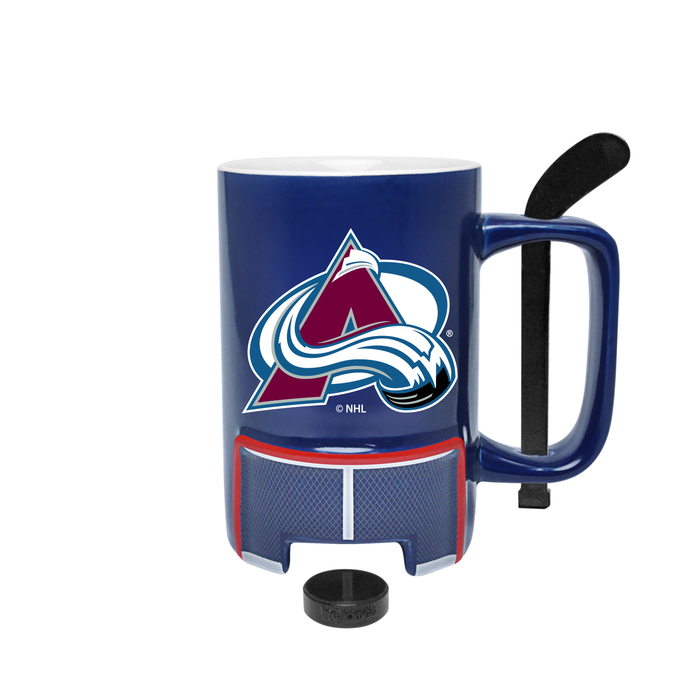 NHL Colorado Avalanche 15 Oz Practice Shot Mug
