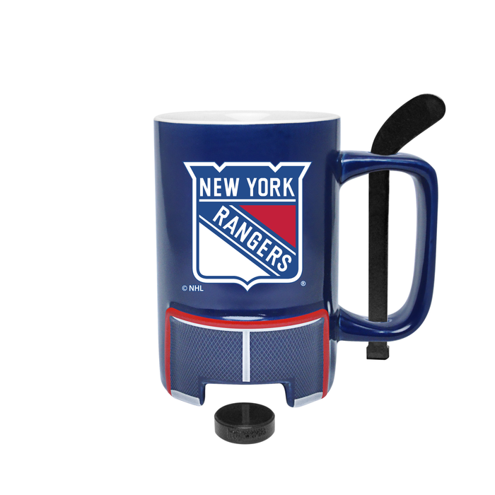 NHL New York Rangers 15 Oz Practice Shot Mug