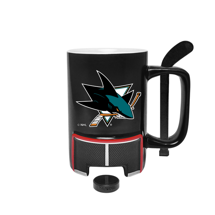 NHL San Jose Sharks 15 Oz Practice Shot Mug