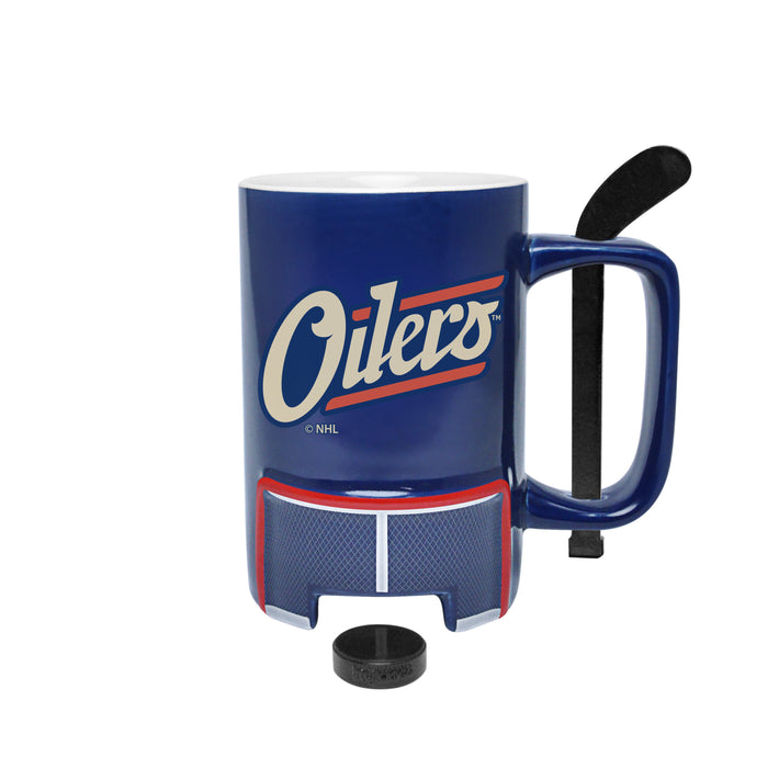 NHL Edmonton Oilers 3rd Jersey 15 Oz Practice Shot Mug