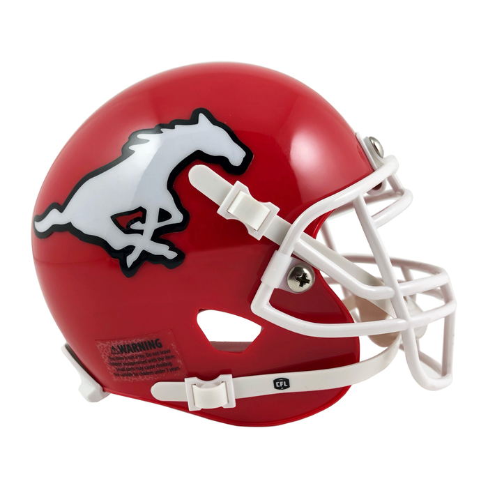 CFL Calgary Stampeders Mini Replica Helmet