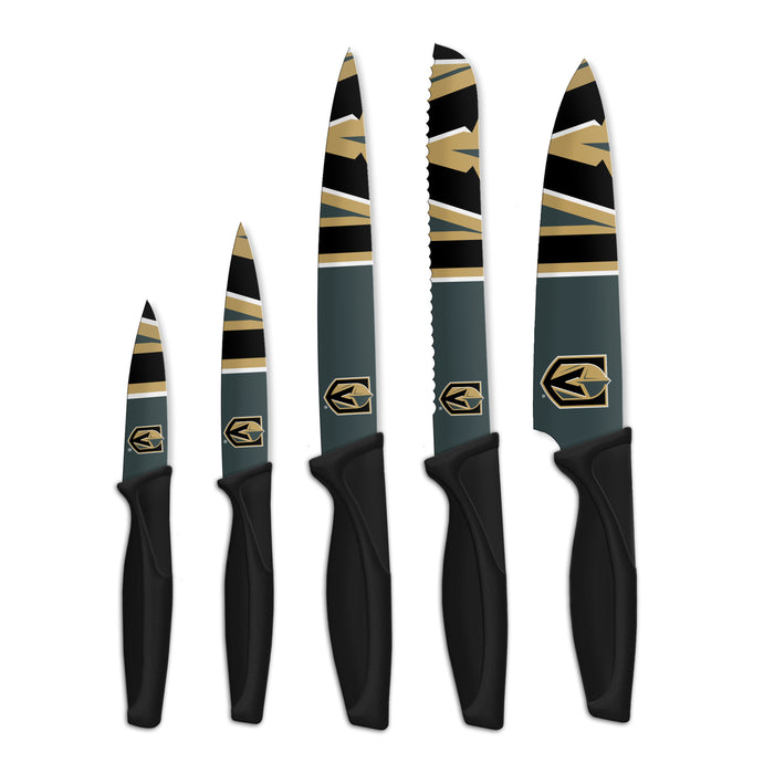NHL Las Vegas Golden Knights 5-pc Kitchen Knives