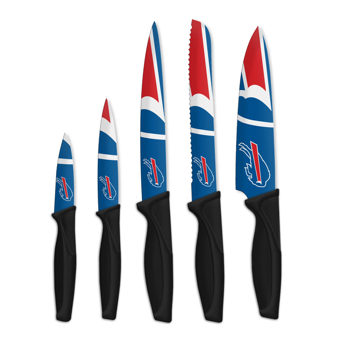NFL Buffalo Bills 5-pc Kitchen Knives