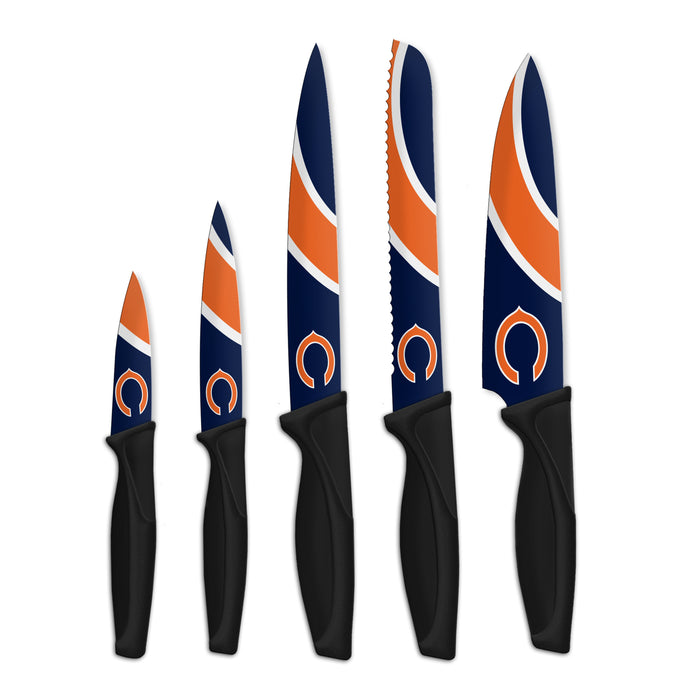 NFL Chicago Bears 5-pc Kitchen Knives