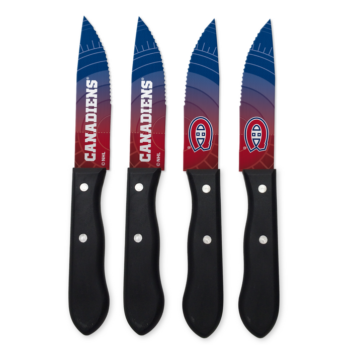 NHL Montreal Canadiens 4-pc Steak Knives