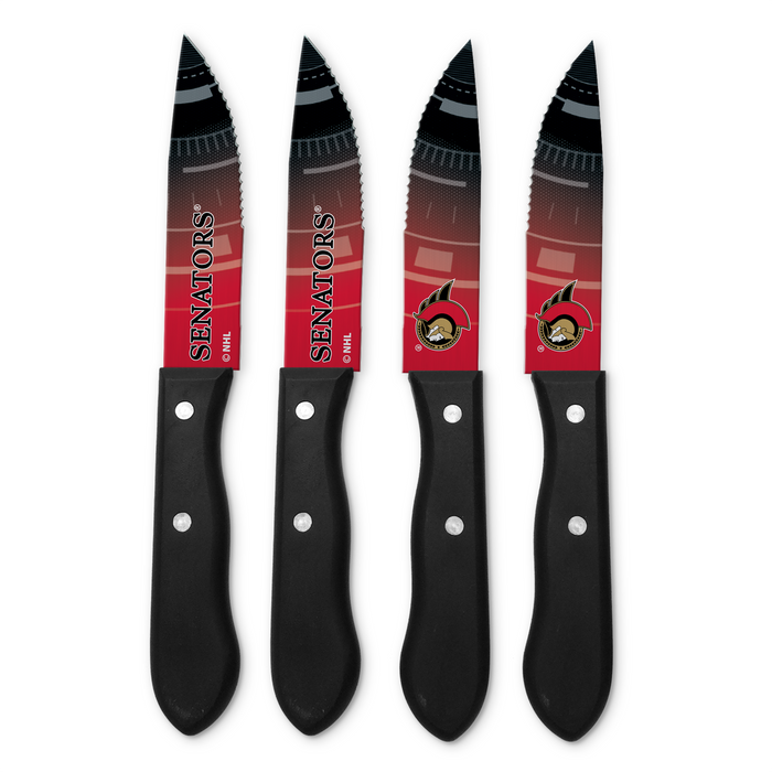 NHL Ottawa Senators 4-pc Steak Knives