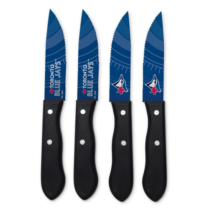 MLB Toronto Blue Jays 4-pc Steak Knives