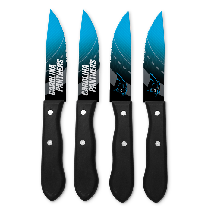 NFL Carolina Panthers 4-pc Steak Knives