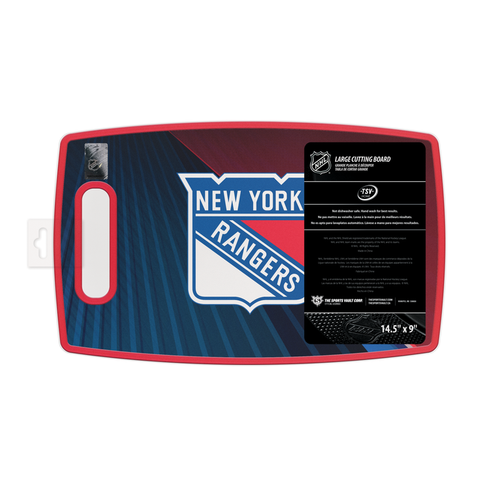 Grande planche à découper des Rangers de New York de la LNH
