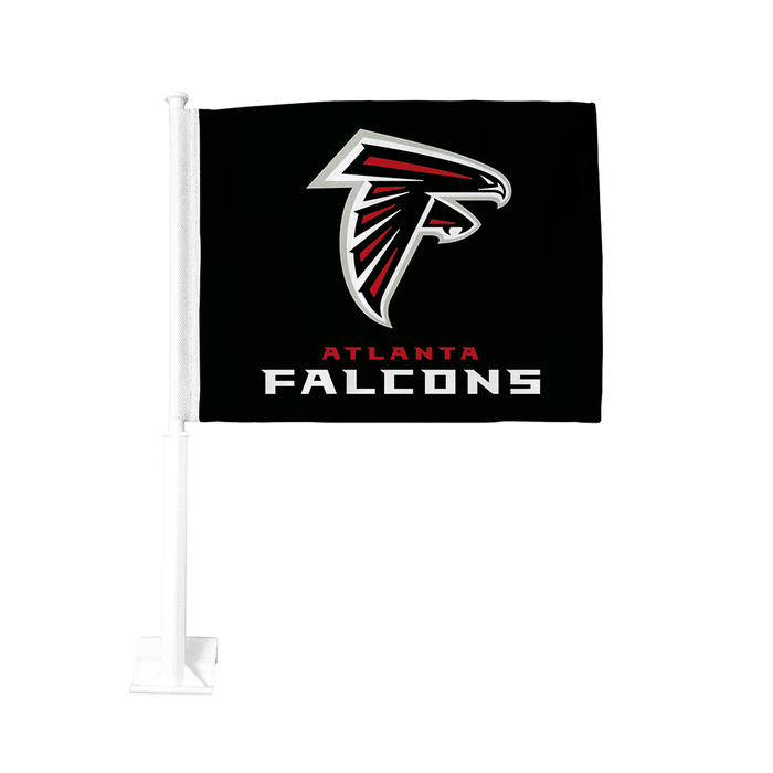 Drapeau de voiture double face NFL Atlanta Falcons 11x15