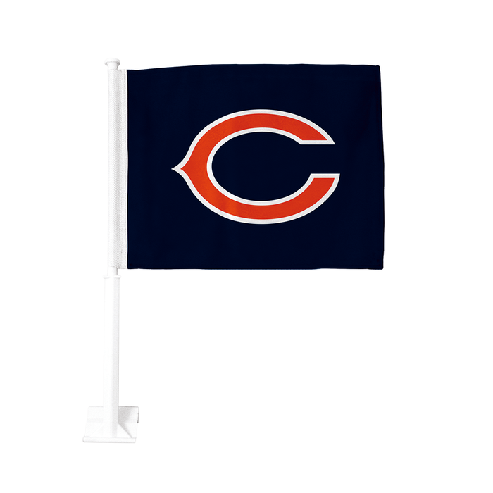 Drapeau de voiture double face NFL Chicago Bears 11x15