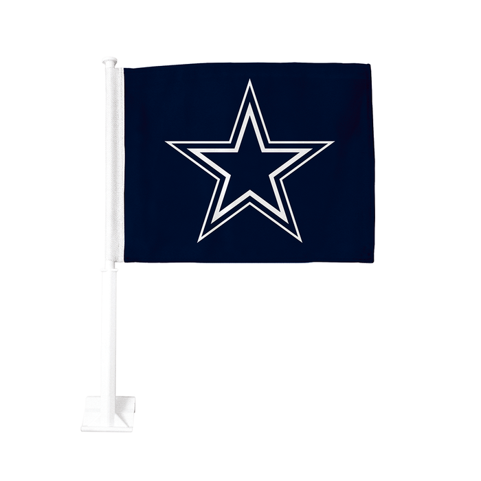 Drapeau de voiture double face NFL Dallas Cowboys 11x15