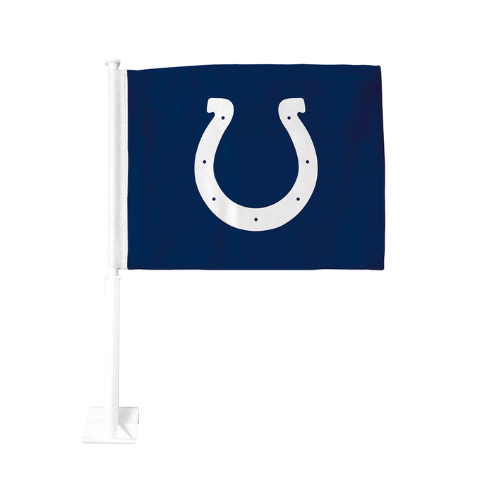 Drapeau de voiture double face NFL Indianapolis Colts 11x15
