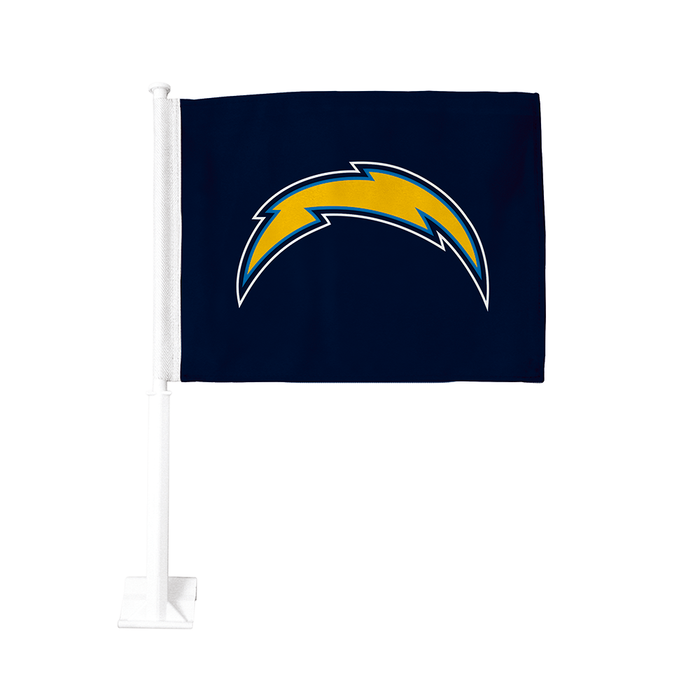 Drapeau de voiture double face NFL Los Angeles Chargers 11x15