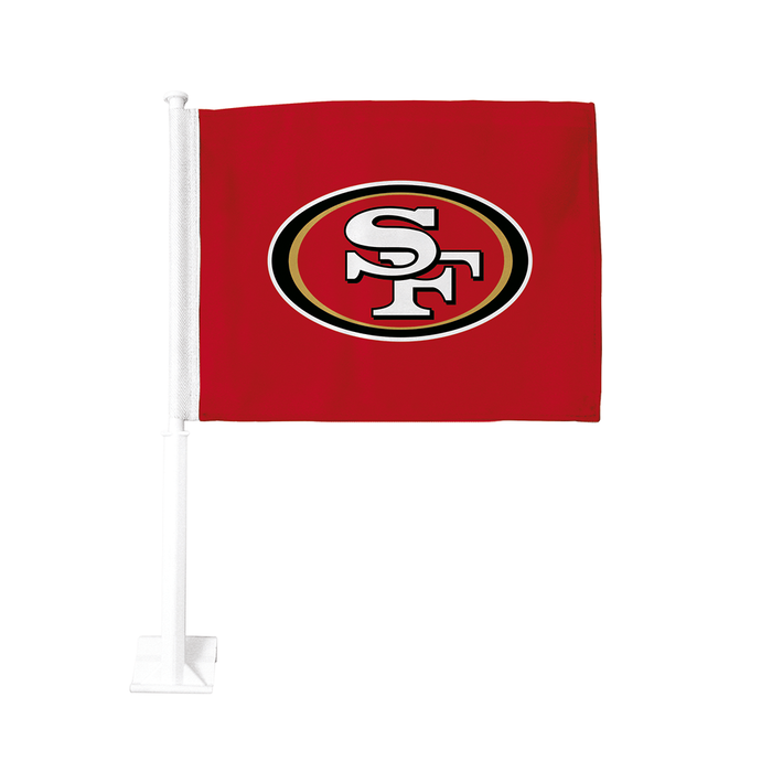 Drapeau de voiture double face NFL San Francisco 49ers 11x15