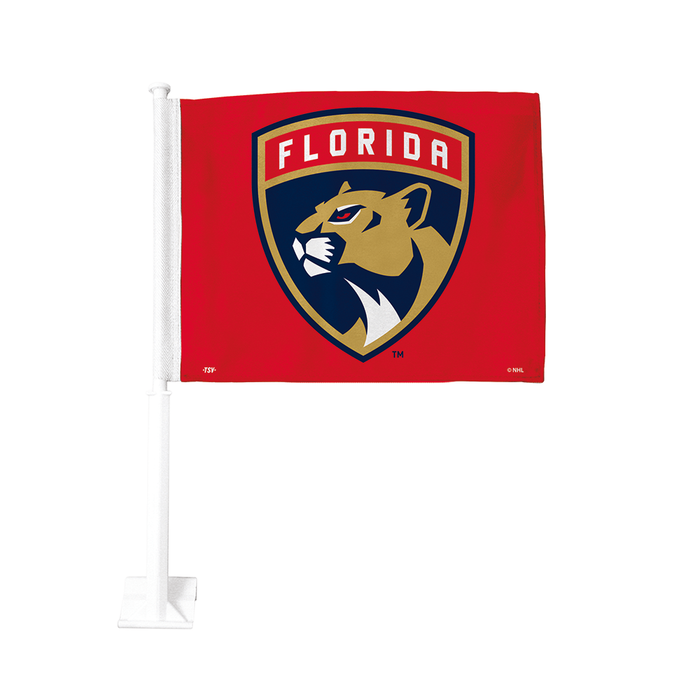 NHL Florida Panthers Double-Sided 11x15 Car Flag