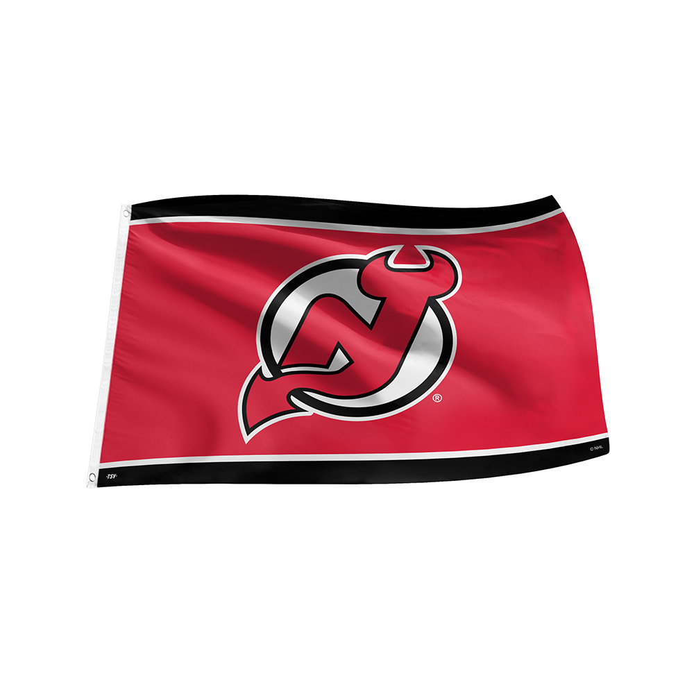 NHL New Jersey Devils 3x5 Flag with Grommets