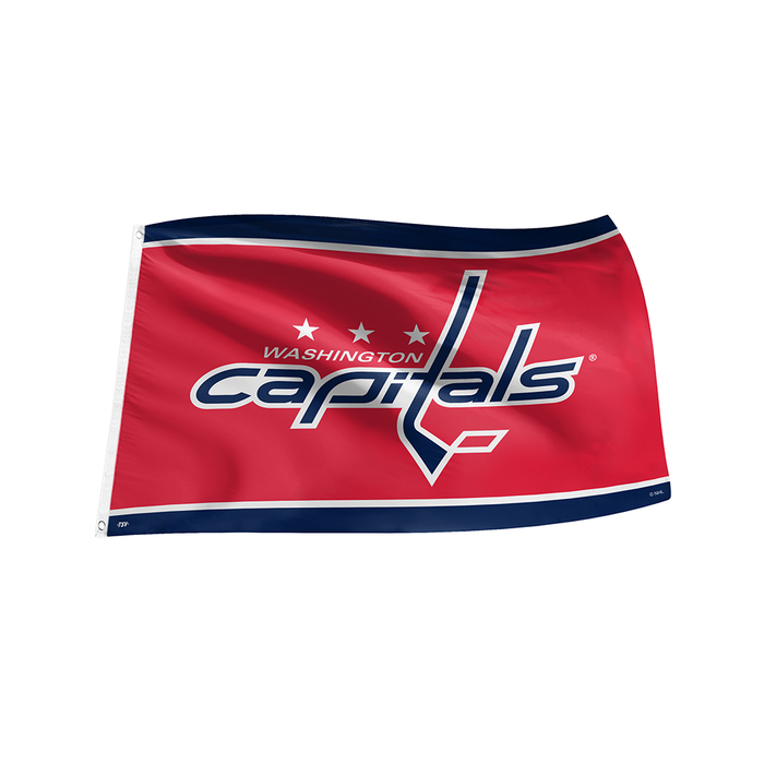 Washington Capitals 3x5 Skate Flag with Grommets