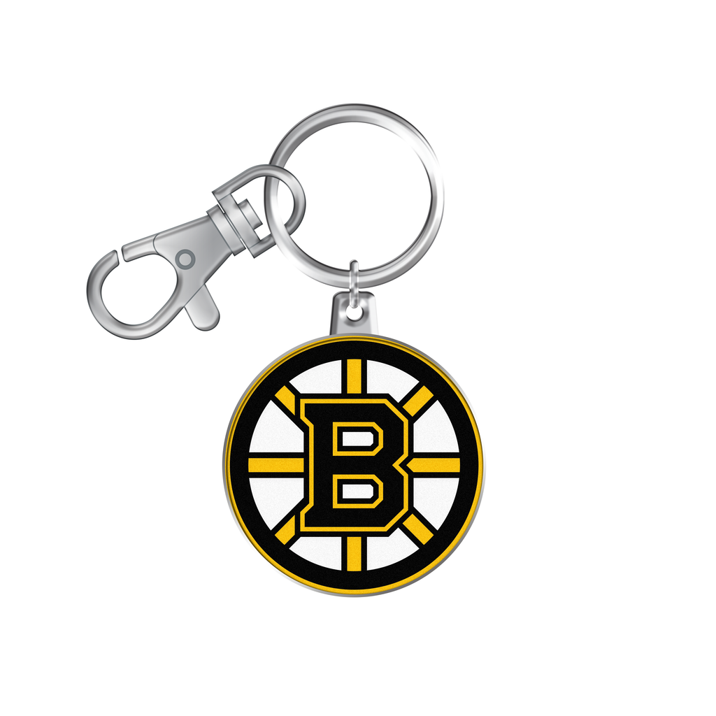 NHL Boston Bruins Keychain Logo