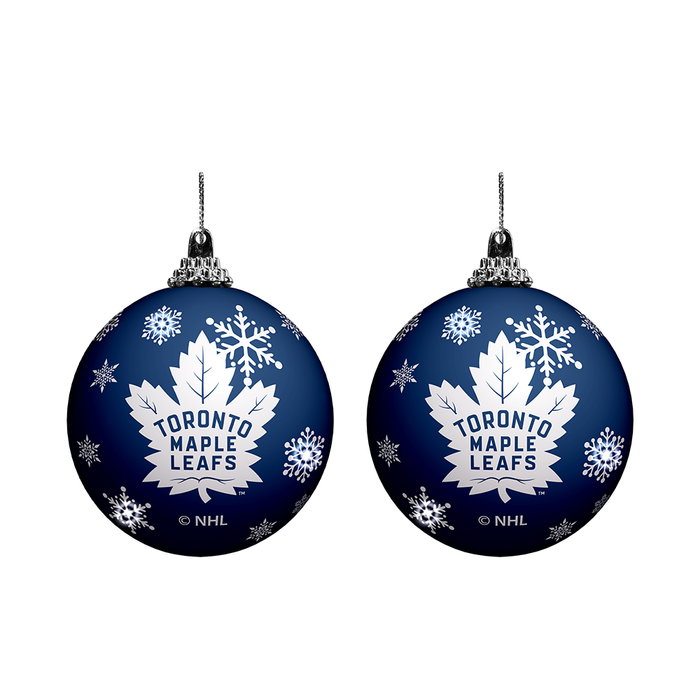 NHL Toronto Maple Leafs Light-Up Ornament 2-Pack