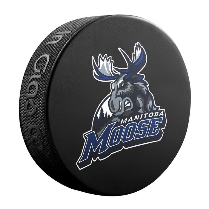 AHL Manitoba Moose Classic Souvenir Hockey Puck