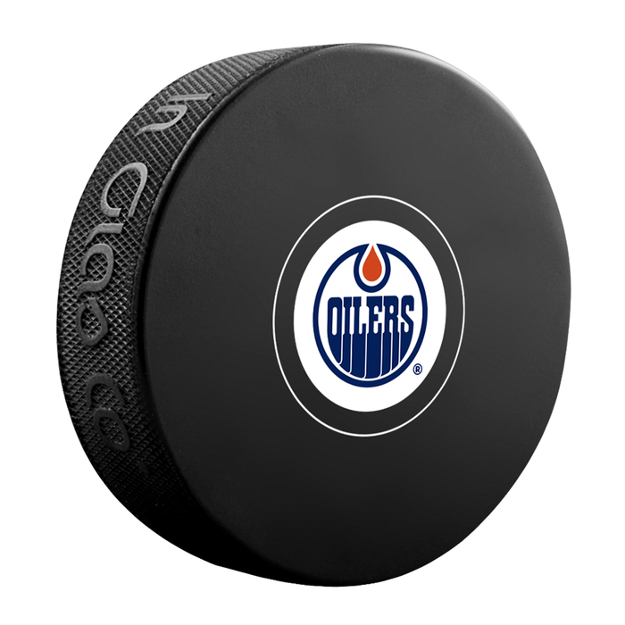 NHL Edmonton Oilers Official Autograph Souvenir Hockey Puck