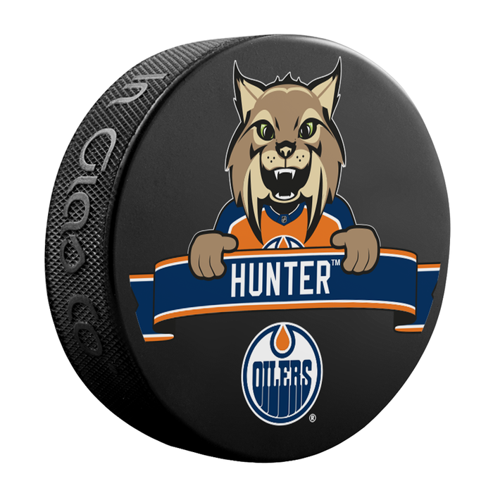 NHL Edmonton Oilers Mascot Souvenir Hockey Puck