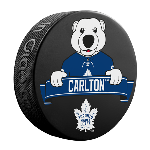 NHL Toronto Maple Leafs Mascot Souvenir Hockey Puck