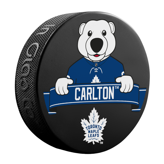 NHL Toronto Maple Leafs Mascot Souvenir Hockey Puck