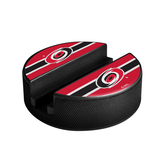 NHL Carolina Hurricanes Hockey Puck Media Device Holder