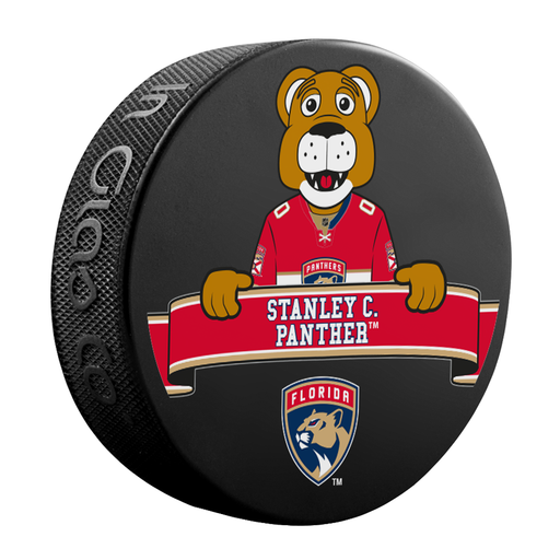 NHL Florida Panthers Mascot Souvenir Hockey Puck
