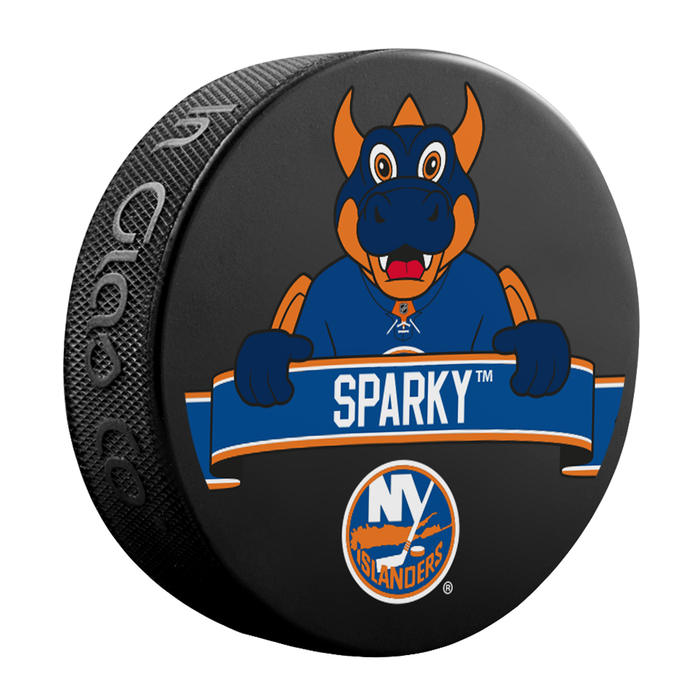 NHL New York Islanders Mascot Souvenir Hockey Puck