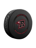 ECHL Rapid City Rush 2023-24 Official Game Hockey Puck In Cube