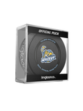 ECHL Toledo Walleye 2023-24 Official Game Hockey Puck In Cube