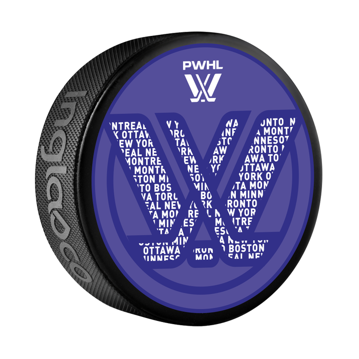 PWHL 2024 Official Souvenir Puck