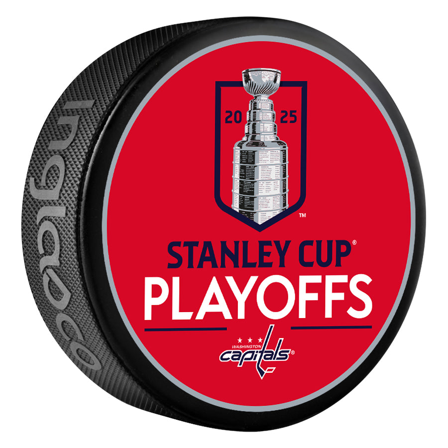NHL Washington Capitals 2025 Stanley Cup Playoffs Souvenir Collector Hockey Puck