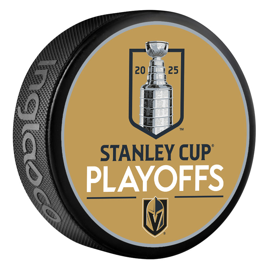 NHL Vegas Golden Knights 2025 Stanley Cup Playoffs Souvenir Collector Hockey Puck