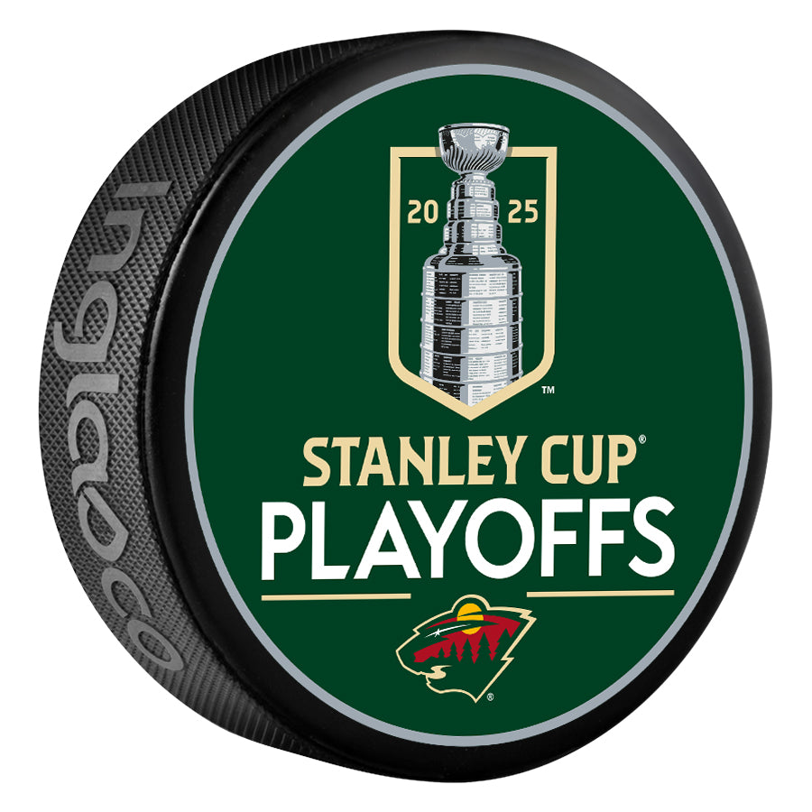 NHL Minnesota Wild 2025 Stanley Cup Playoffs Souvenir Collector Hockey Puck