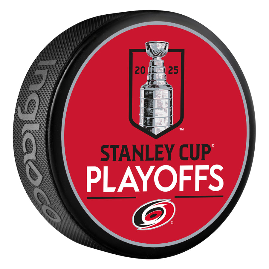 NHL Carolina Hurricanes 2025 Stanley Cup Playoffs Souvenir Collector Hockey Puck