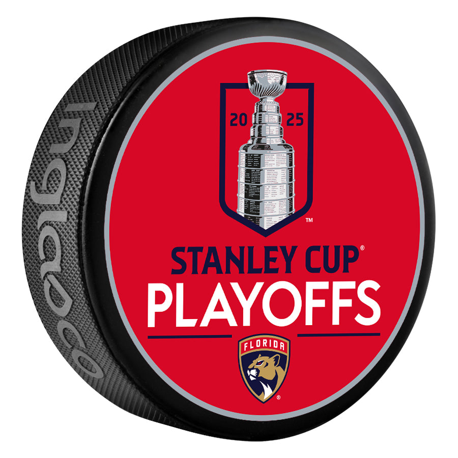 NHL Florida Panthers 2025 Stanley Cup Playoffs Souvenir Collector Hockey Puck