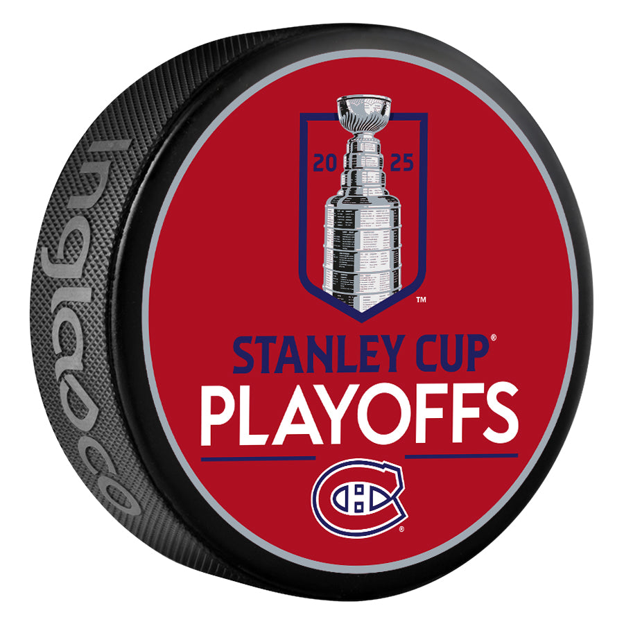 NHL Montreal Canadiens 2025 Stanley Cup Playoffs Souvenir Collector Hockey Puck