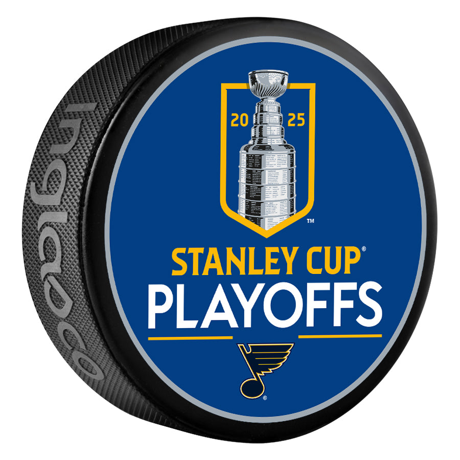 NHL St. Louis Blues 2025 Stanley Cup Playoffs Souvenir Collector Hockey Puck