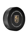 NHL Vegas Golden Knights Officially Licensed 2023-2024 Team Game Puck Design In Cube - New Fan Blue